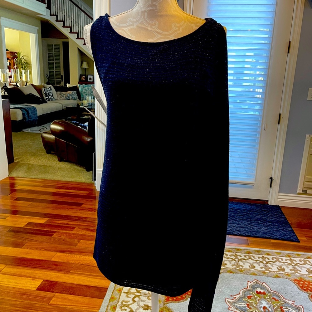 White house black market, officer blue tunic